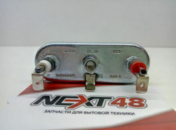Тэн 1700W, прямой, с отверстием под датчик, L=190 мм, l=14 мм, резинка ровная,