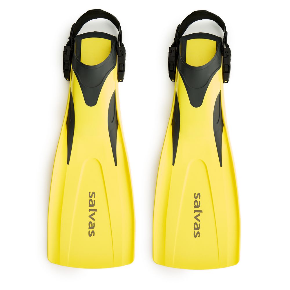 Ласты для плавания SALVAS Hazard Plus Fin BA160MLGGSTS, размер M/L, желтые