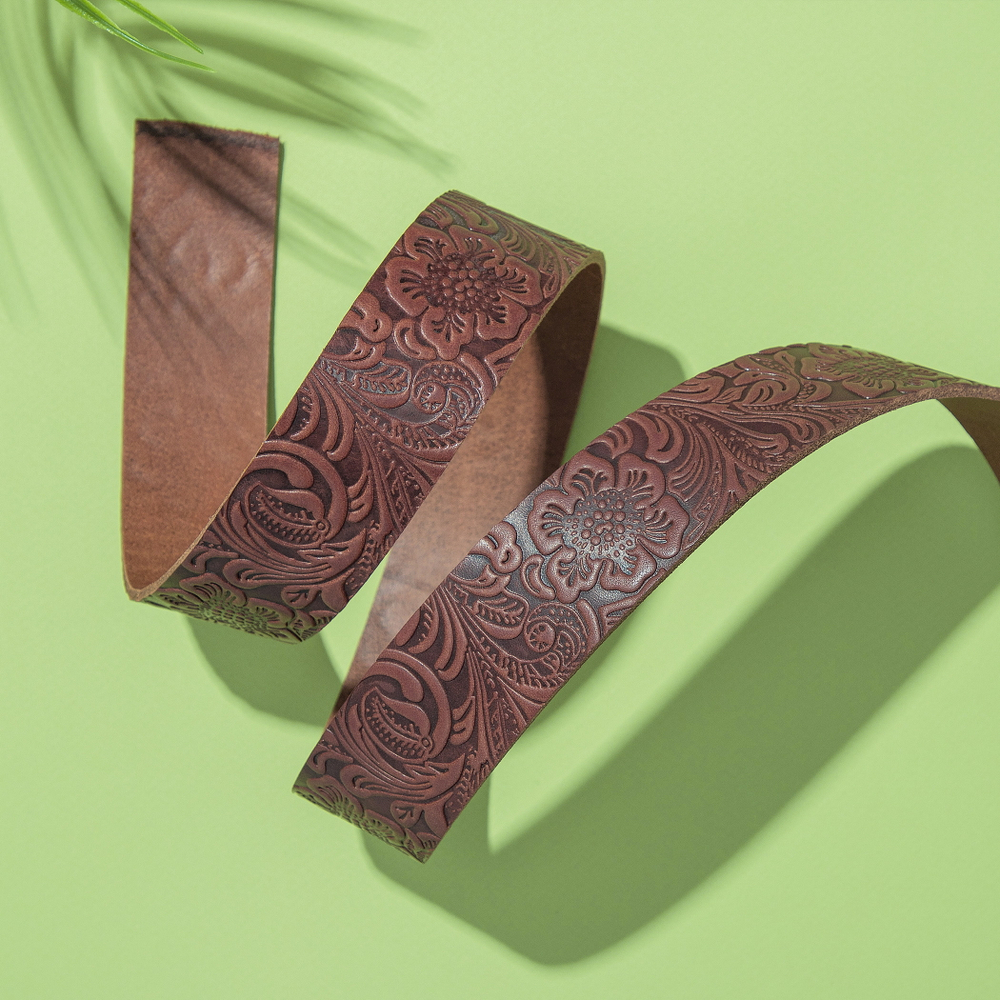 ременная заготовка с цветами