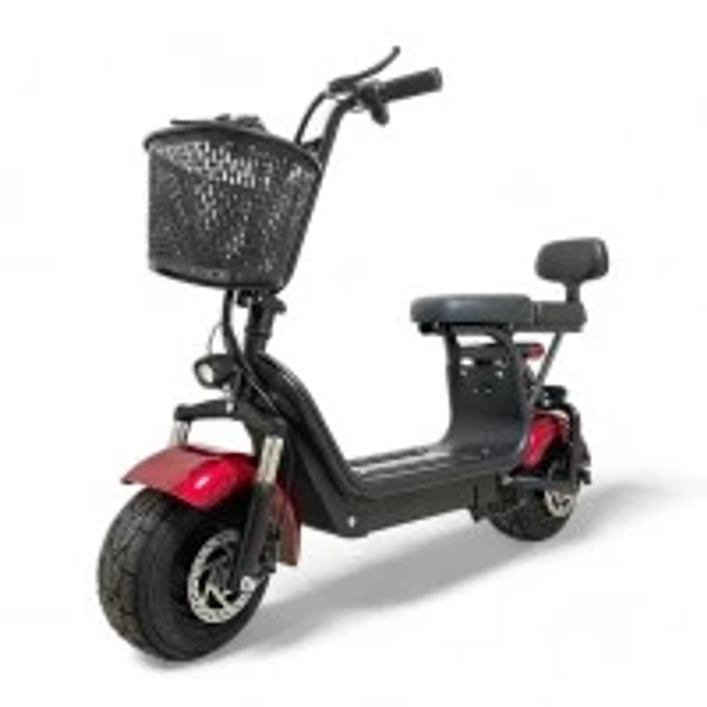 Электроскутер Cityсoco WHITE SIBERIA PRO MAX + 3950W 21AH Красный