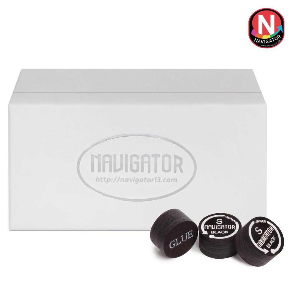 Наклейка для кия Navigator Black ø14мм Soft 1шт.