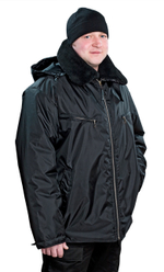 Куртка"Пилот" на синтепоне тк.Оксфорд Чёрный