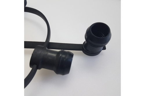 2BLR-E27-100M-240V,Белт-лайт 2-х пр. влагозащищ. черный