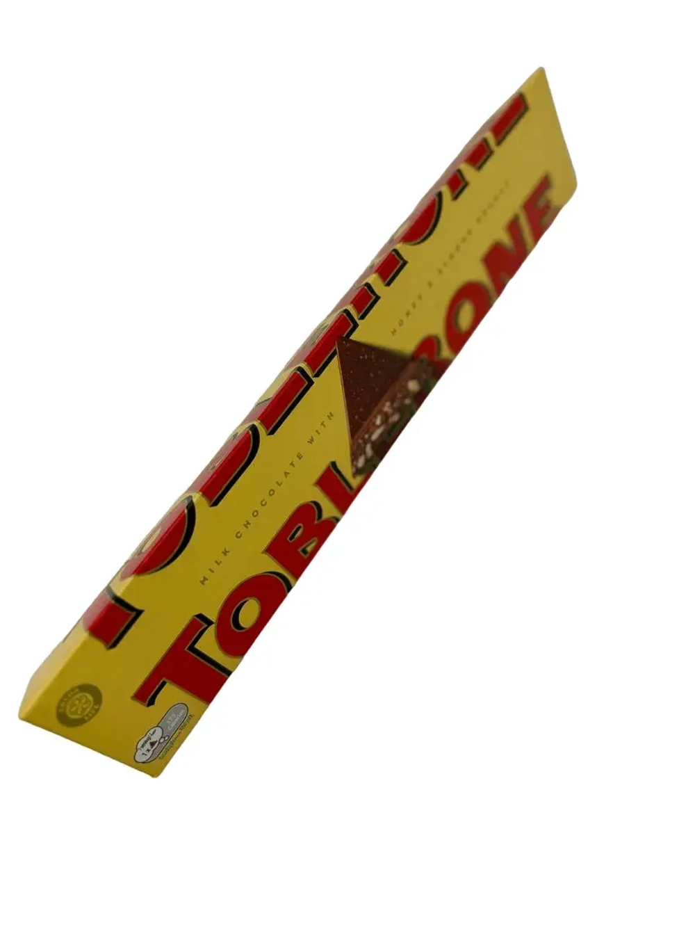 Тоблерон молочный шоколад с медово-миндальной нугой