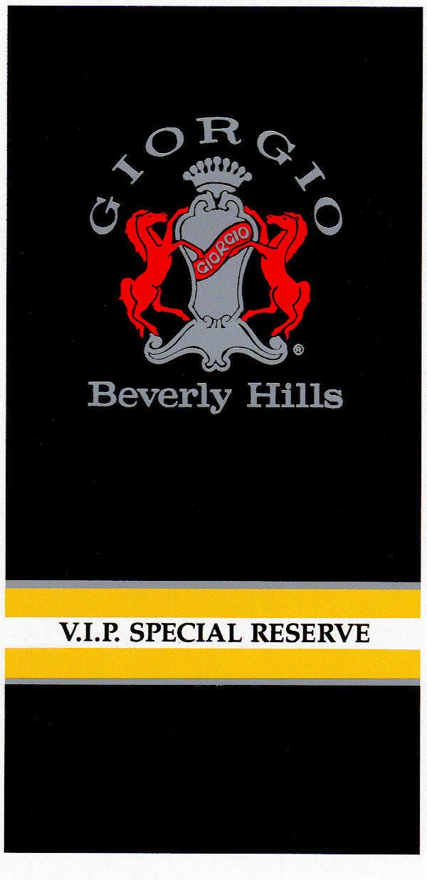 Giorgio Beverly Hills for Men V.I.P. Special Reserve