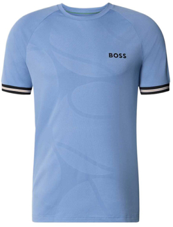 Мужская теннисная футболка BOSS TOC Serve 2 - light/pastel blue