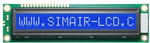 SDCB1601YYZ-R02, LCM1601B, SMH1601-B, ЖКИ 16х1 символьный с подсветкой