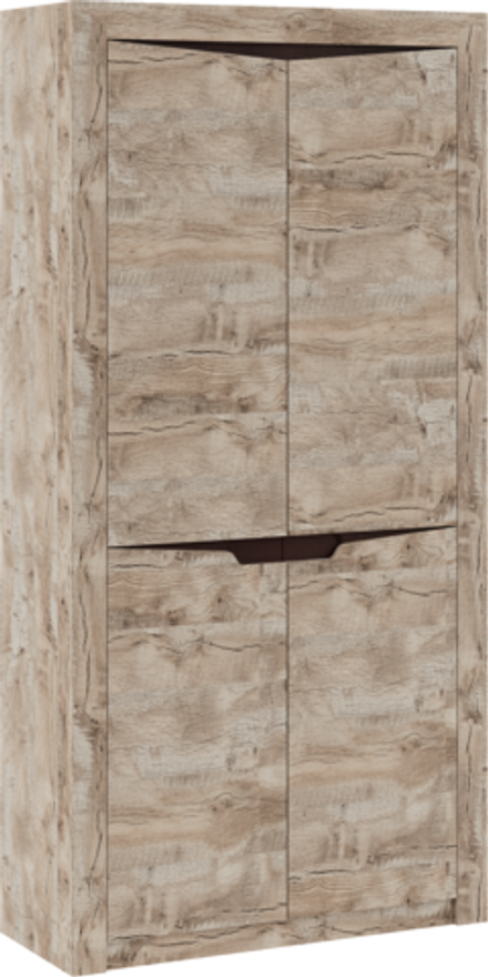 Хилтон Шкаф 2-х ств. комбинированный