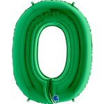 Шар Цифра Зеленая