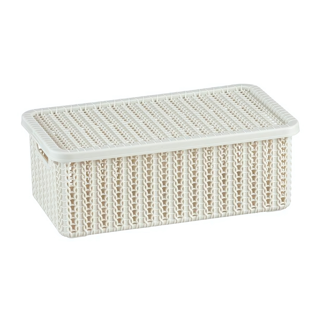 Коробка ВЯЗАНИЕ 3л с крышкой М 2369