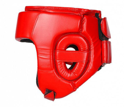 Шлем для единоборств Clinch Helmet Kick красный C142