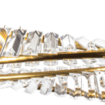 699063 Люстра VIDARE 28W LED 2380LM ЗОЛОТО 3000K IP20