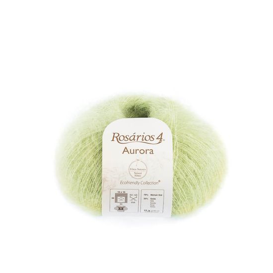 Пряжа ROSARIOS 4 Aurora (70% кид мохер, 30% шёлк)