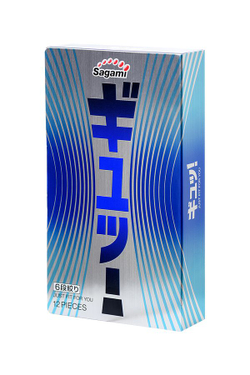 Презервативы Sagami 6 FIT-V стимулирующие без накопителя 12 шт.