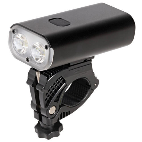 Фонарь передний STG BC-FL1675, 600 lm, 4400 mAh, USB, черный