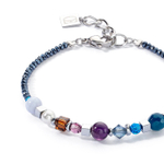 Браслет Coeur de Lion Purple-Blue 4345/30-0807