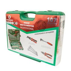 Набор инструмента (107 предметов) СТАНКОИМПОРТ НАБ.14.12.107
