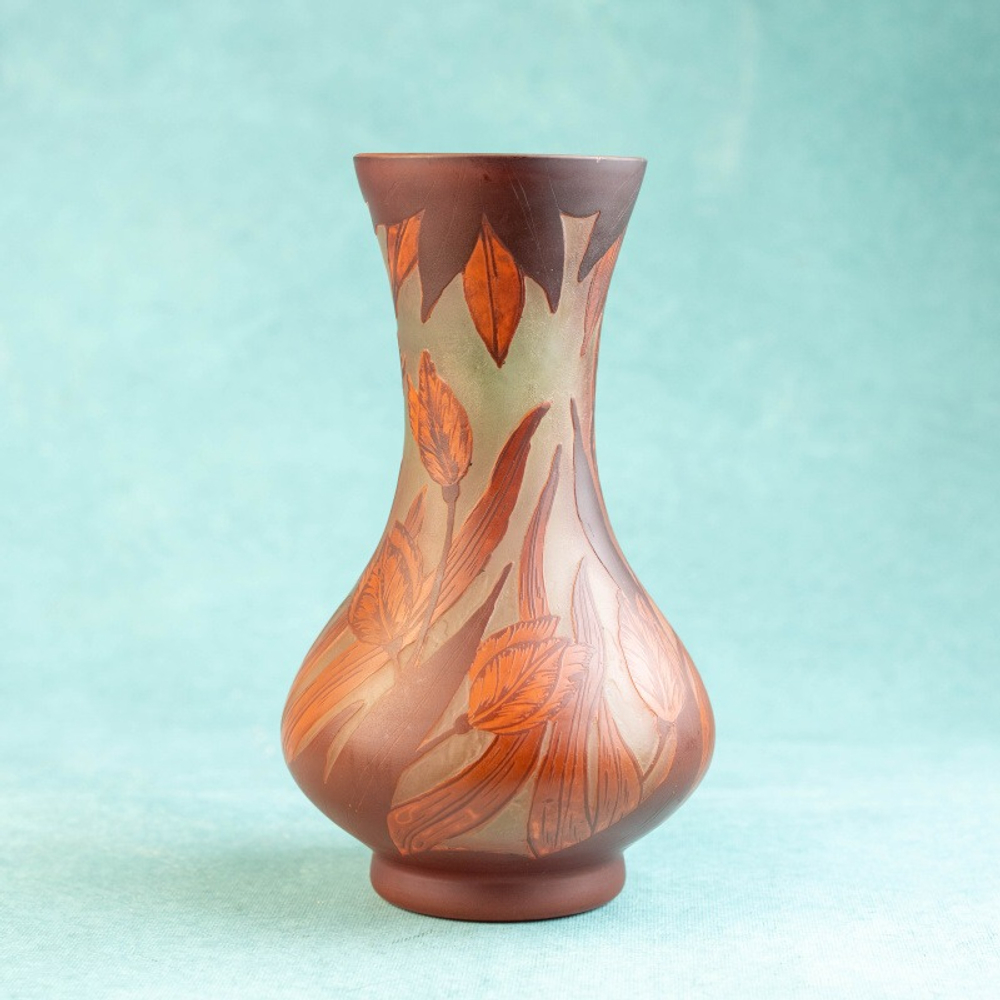 Ваза в стиле Галле «Тюльпаны»