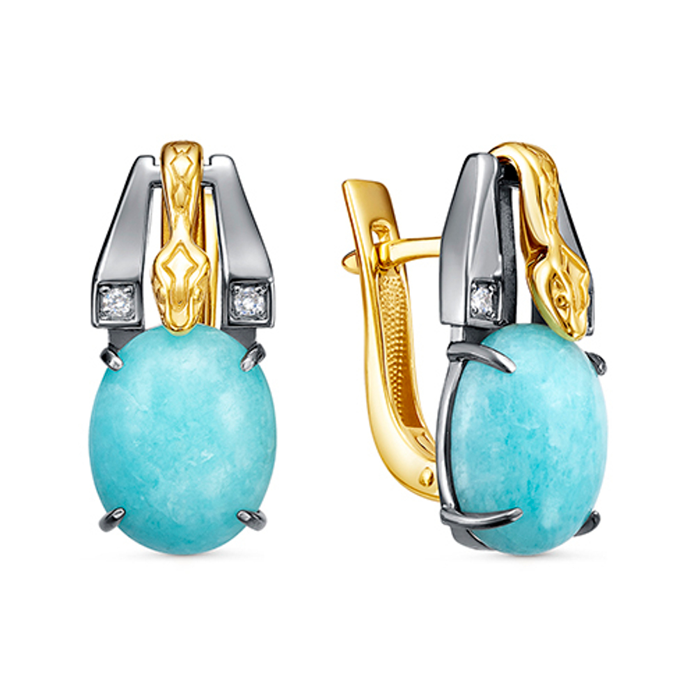 Серьги из серебра 925 пробы