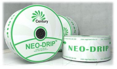 Капельная лента эмиттерная Neo Drip, 500 метров,  6 милс. 20 см. Водовылив 1,6 л/ч.