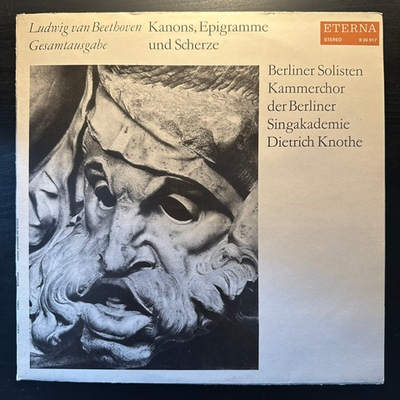 Бетховен - Каноны, эпиграммы и шутки (Германия 1977г.)