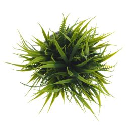 GAEM Цветочная композиция "Трава с папоротником", L12 W12 H17 см