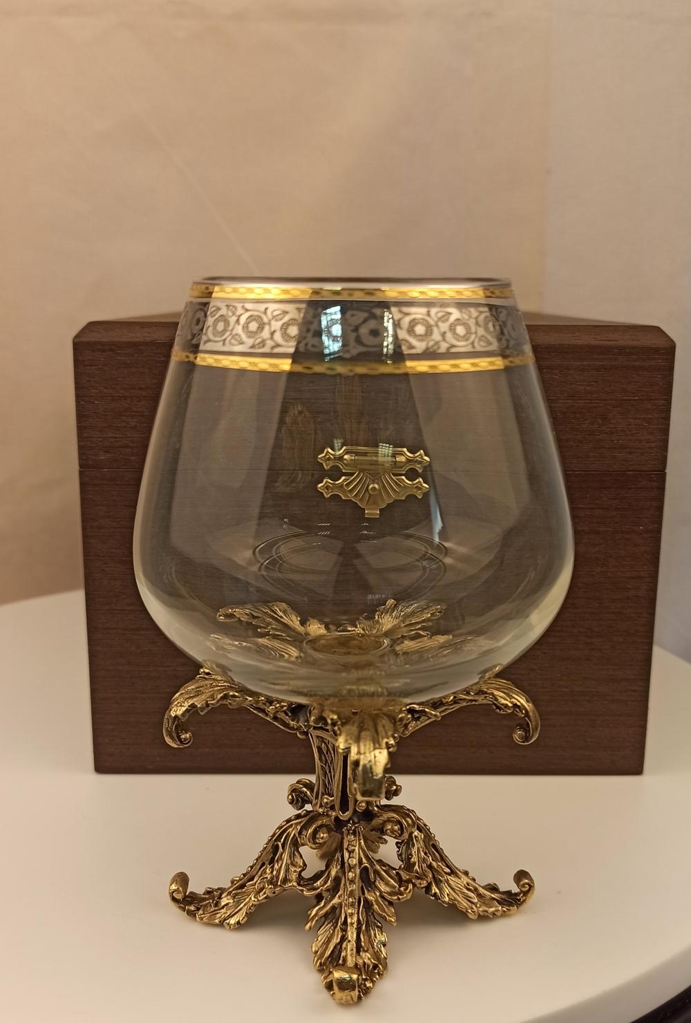 Бокал для коньяка "Богема" в подарочном футляре