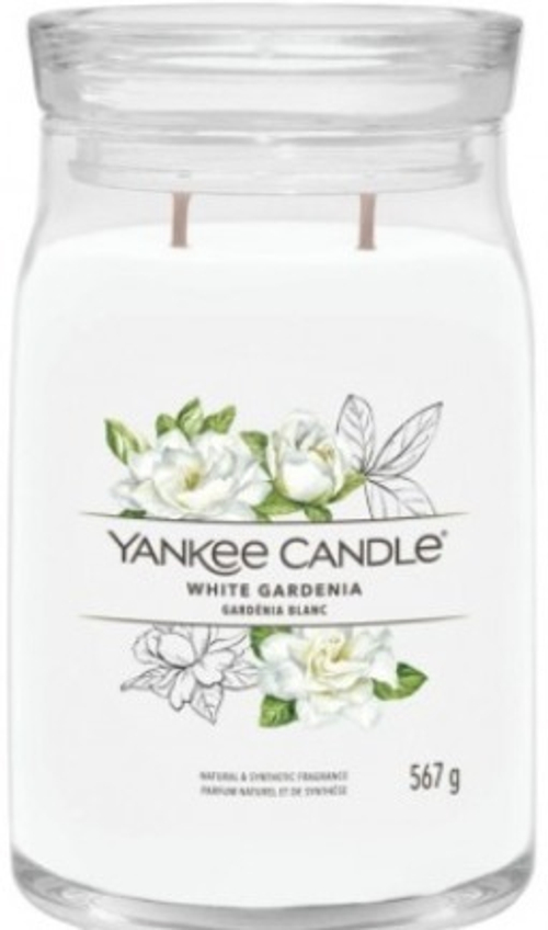 YANKEE CANDLE WHITE GARDENIA 368 GR