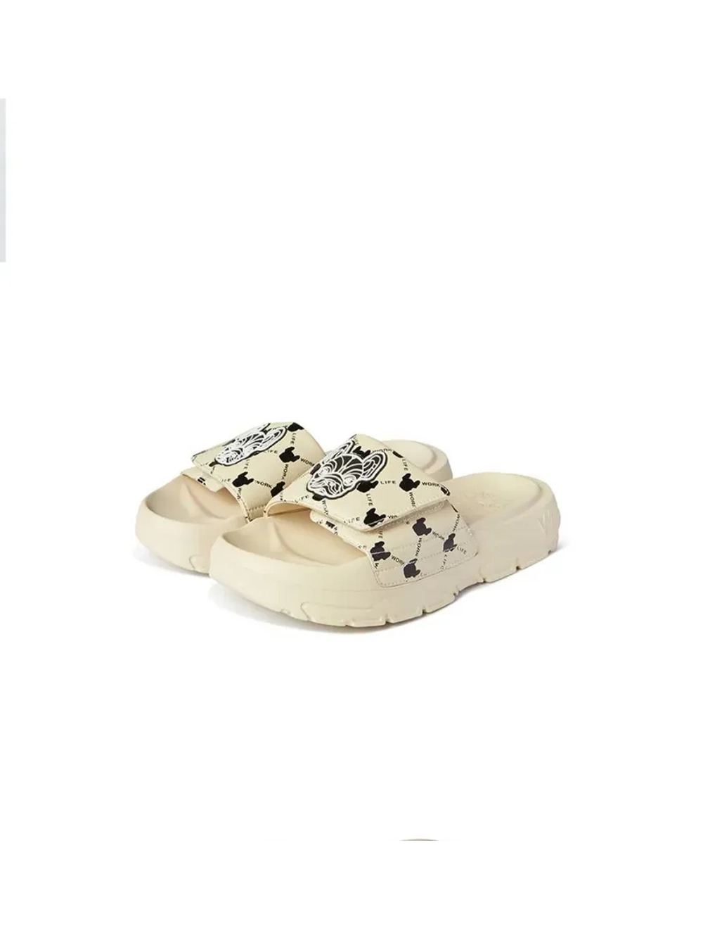 Шлепанцы на липучке spacerun (ladogram)