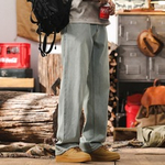 Джинсы тонкие мужские с технологией K-cool ледяные,свободного стиля для лета ,от бренда Jerryeno