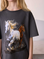 Футболка для девочки Next AR6-318, Темно-серый