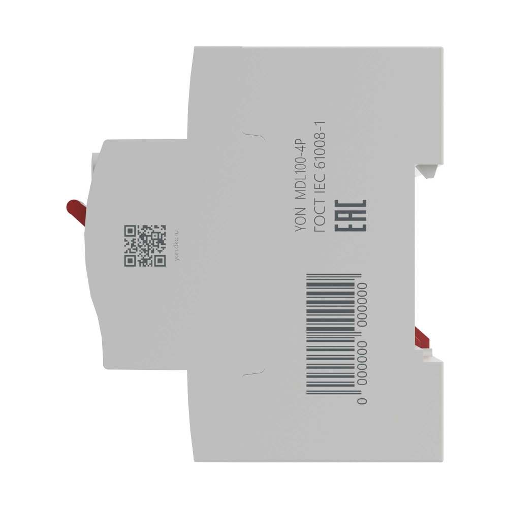 Устройство защитного отключения УЗО ВДТ YON MAX MDL100, 4P, 30mA, 20A, type A
