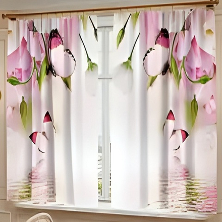 Фотошторы для кухни "В. 120125/11", Россия.