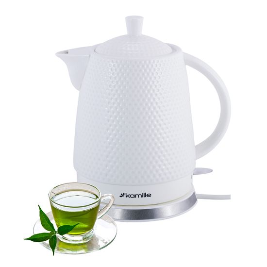 Чайник электрический керамический 1,5 л. Kamille KM 1725