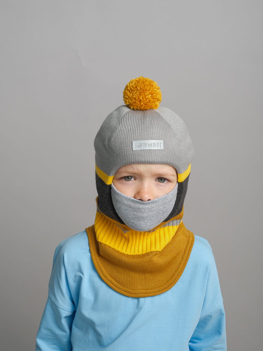 Шлем зимний вязаный (Шафран) ГУФ