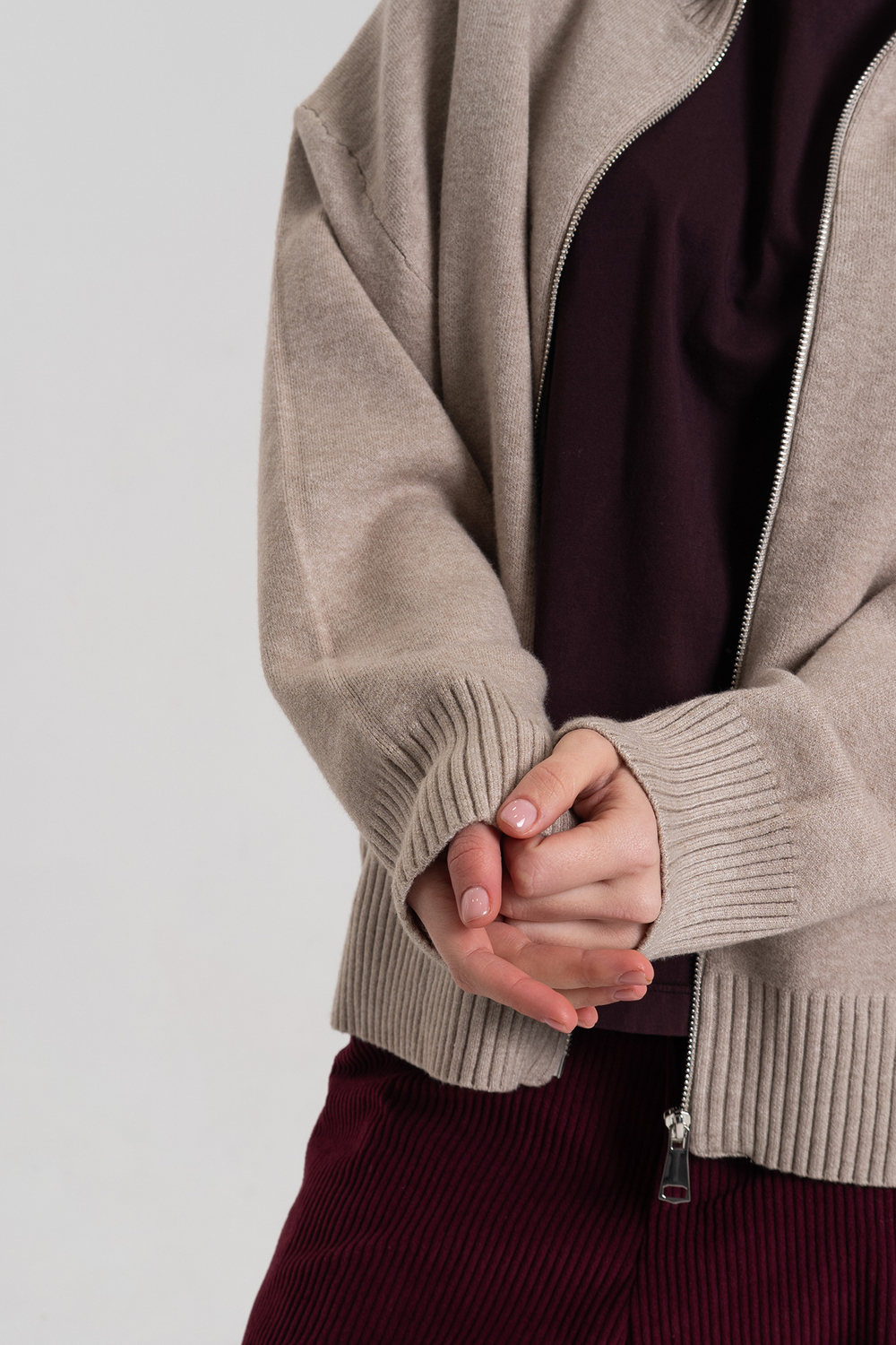 Кардиган на молнии J-Clair