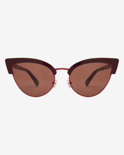 Очки солнцезащитные Spunky Marta 7 Red. dark brown lens