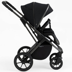 Коляска 4 в 1 Sweet Baby Ricci + автокресло Elegante Plus с базой i-Size ISOFIX DK780 Black