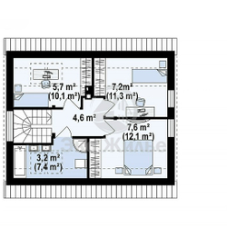 Проект Дома 94кв. м К-88