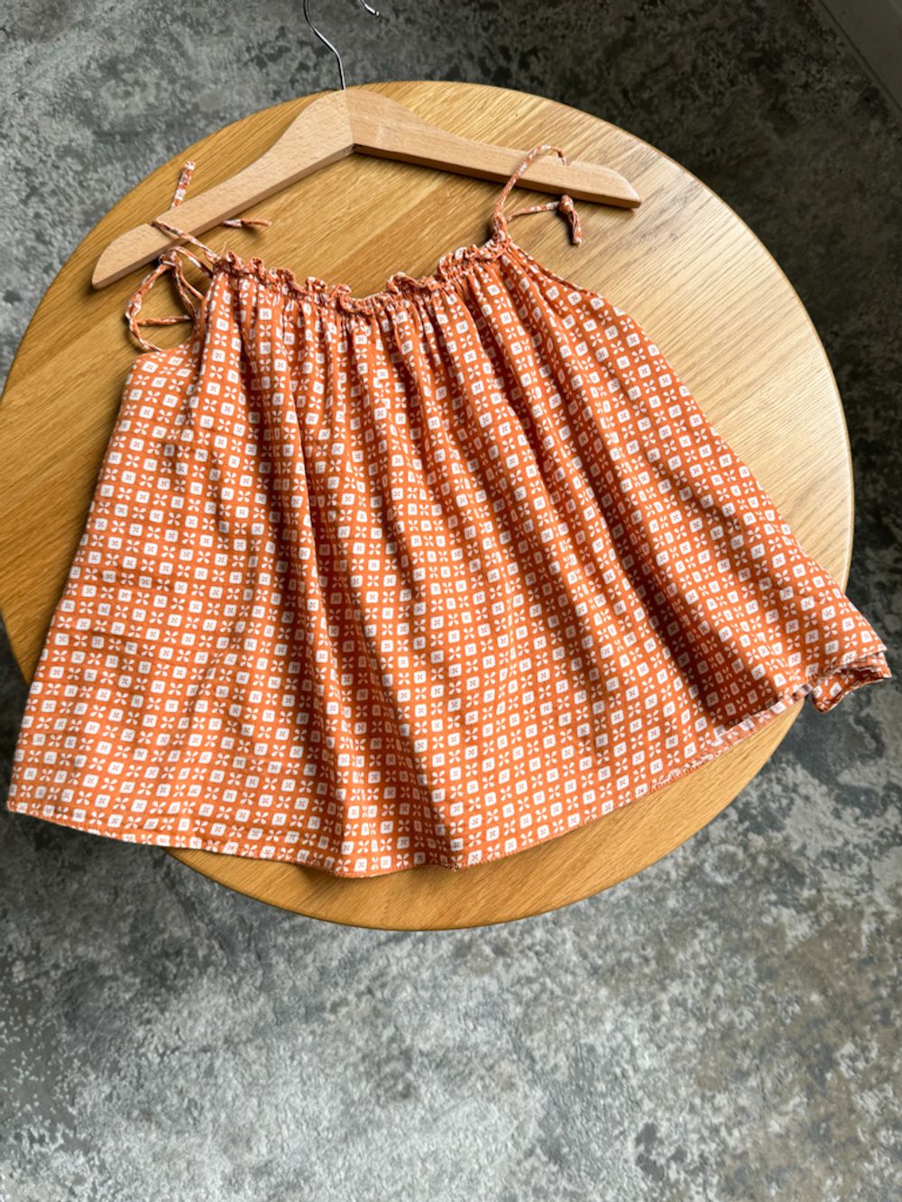 Хлопковая блузка Caramel , 128