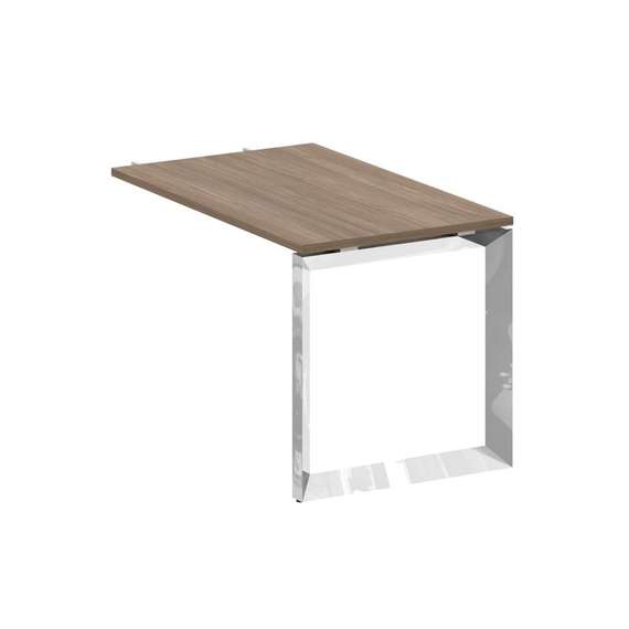 Onix Direct Lux Брифинг-приставка О-обр. м/к M-O.MO-BR-11 Дуб Аризона/Нержавеющая Сталь/Хром 1180*72