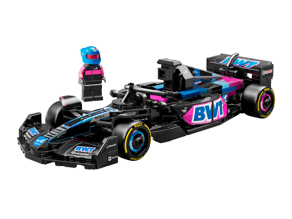 LEGO Speed Champions 77248 «BWT Alpine F1 Team A524» — официальный болид Формулы-1