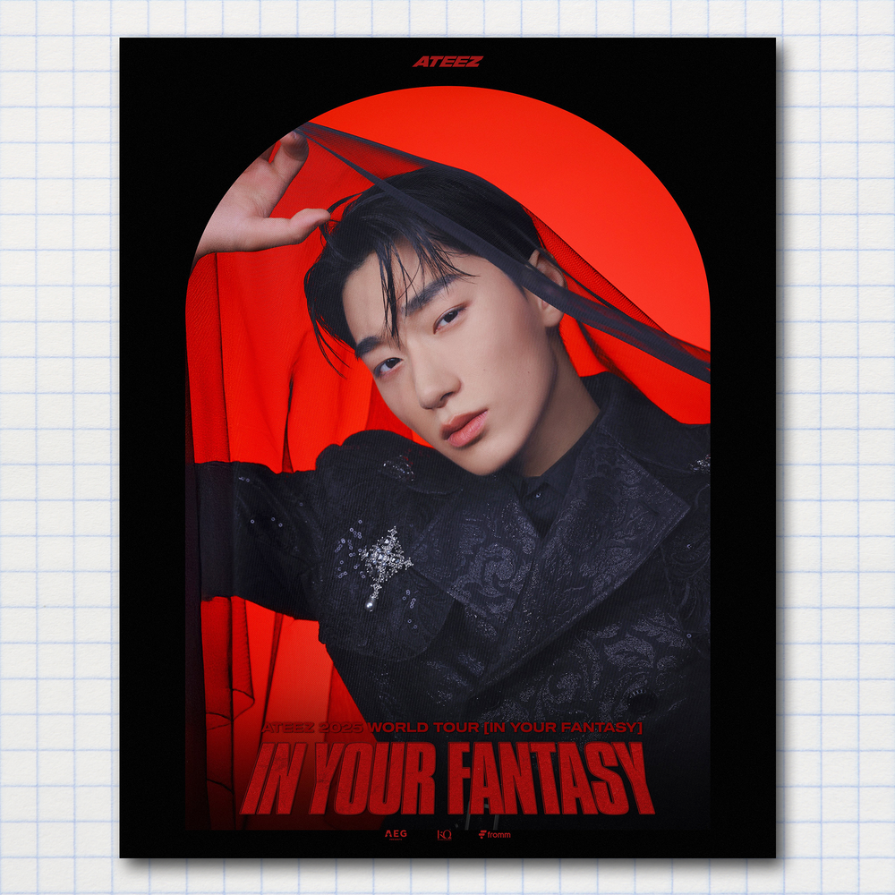 Мини-постер #425 / ATEEZ / Сан