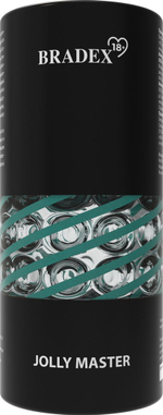 Эластичный мастурбатор с эффектом вращения Jolly Master (Цвет: прозрачный)