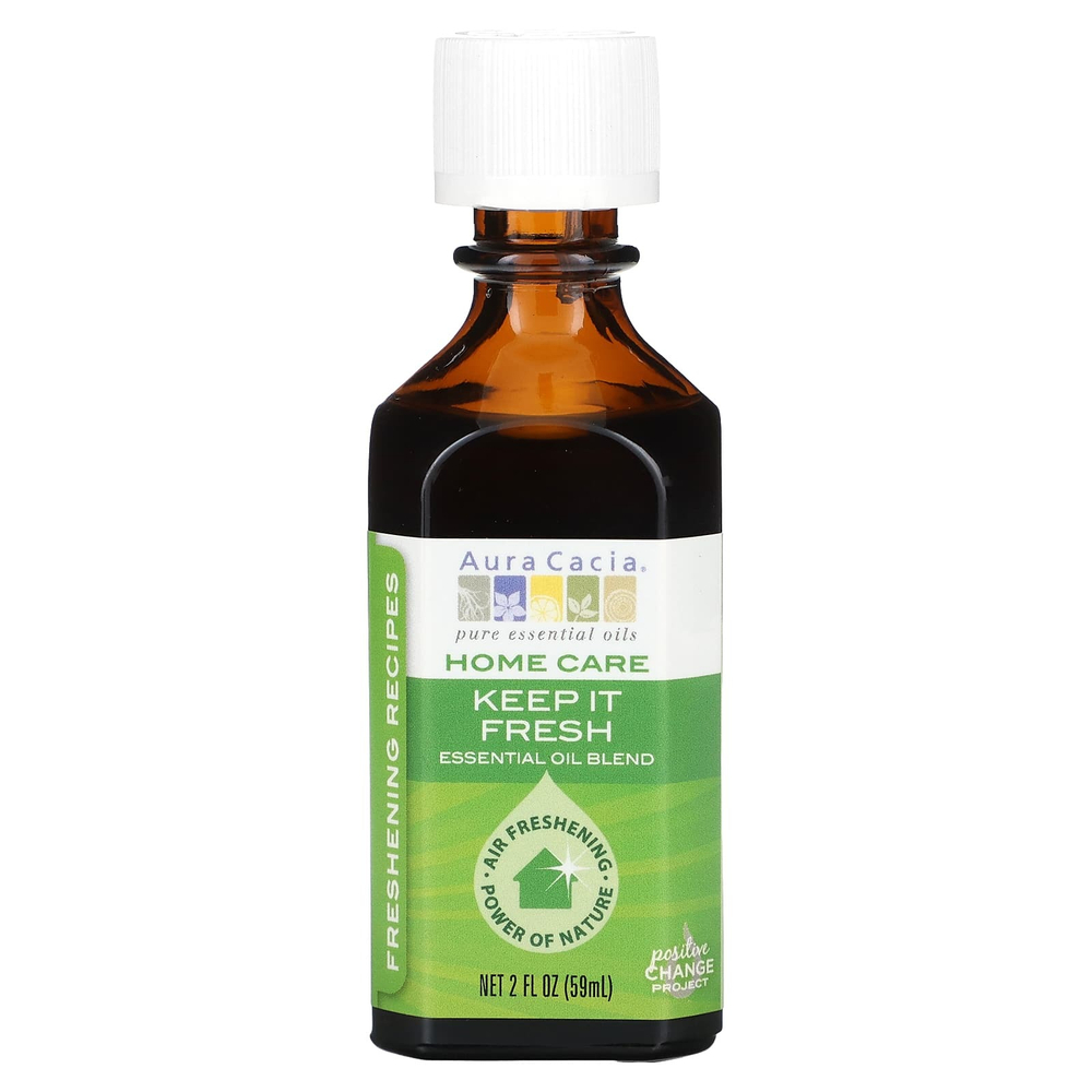 Aura Cacia, Home Care, смесь эфирных масел, Keep It Fresh, 59 мл (2 жидк. унц.)