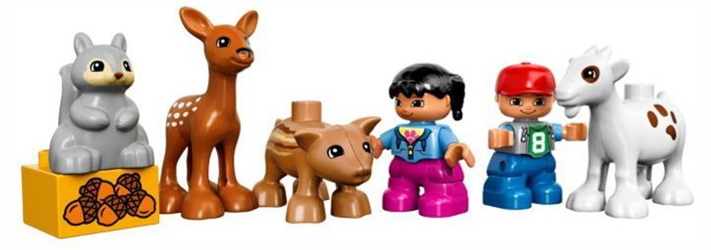 LEGO Duplo: Лесные животные 10582 — Forest animals — Лего Дупло