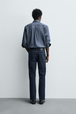 ZARA ДЖИНСЫ SLIM FIT, СИНИЙ