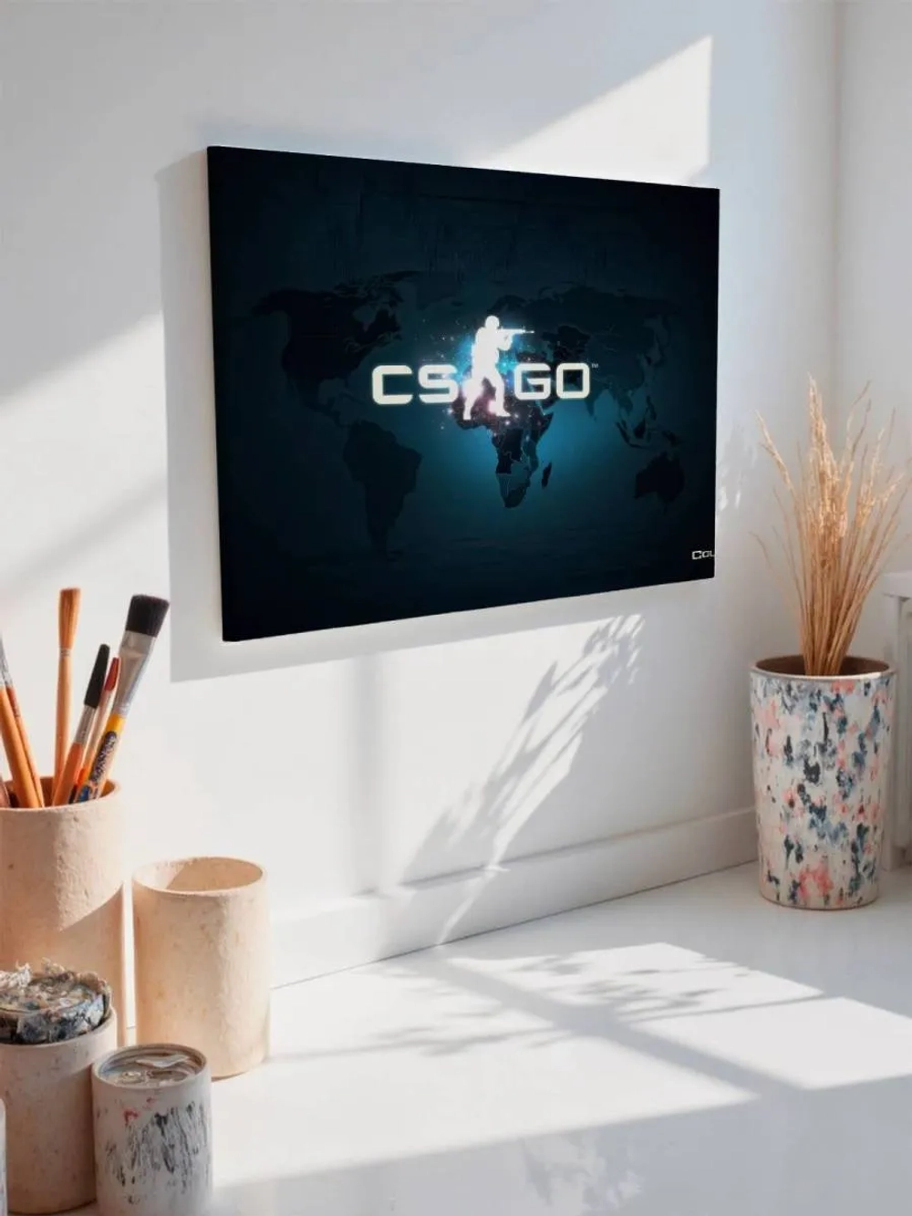 Картина на стену 40 X 50 Cs go