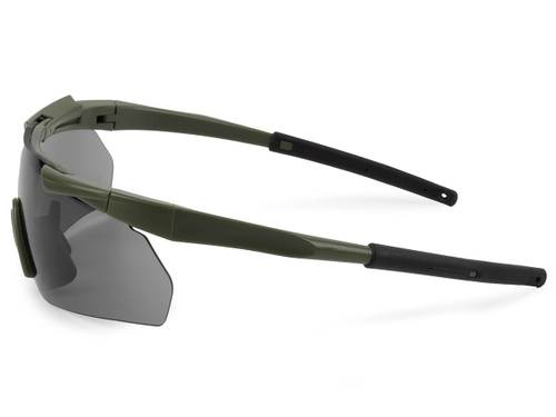 Очки стрелковые ShotTime Lynx защитные, зелёные, комплект с 3 линзами