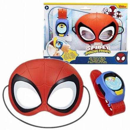 Фигурки Hasbro Spidey Amazing Friends - Набор часы и маска супергероя Паук и супер приятели F3712